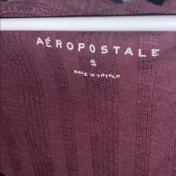 Maroon Crop Top - Picture 2 of 2